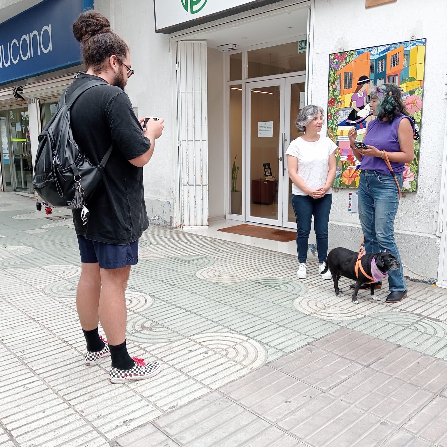Callejera visita Mosaicos