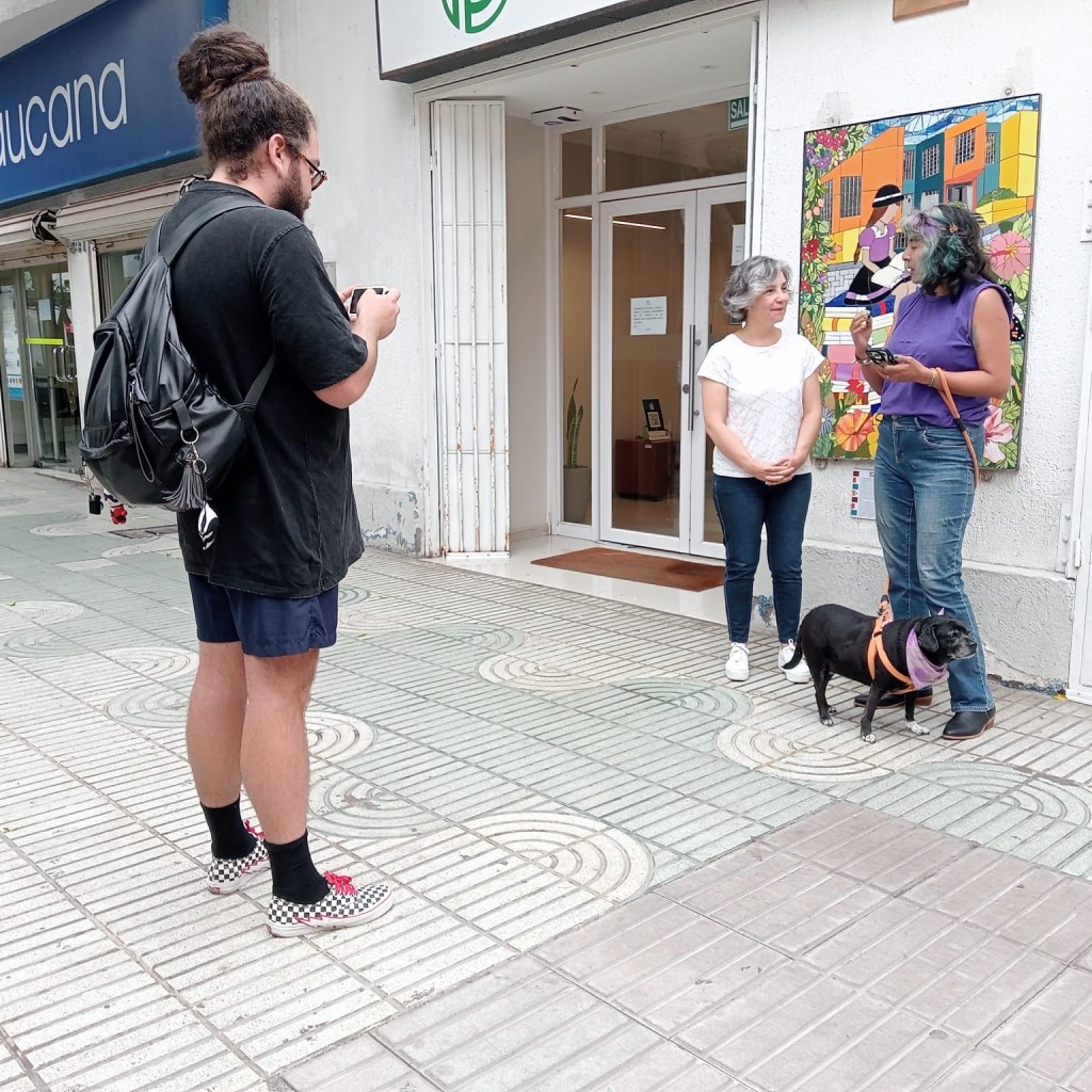 Callejera visita Mosaicos